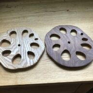 鍋敷き　レンコン模様鍋敷き　No.k-9-②