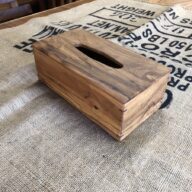 ティッシュボックス　木製   ティッシュケース    オリーブ　 No.k-34