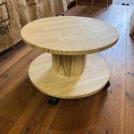 サイドテーブル　丸テーブル　No.k-55