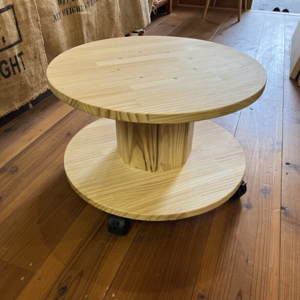 サイドテーブル　丸テーブル　No.k-55